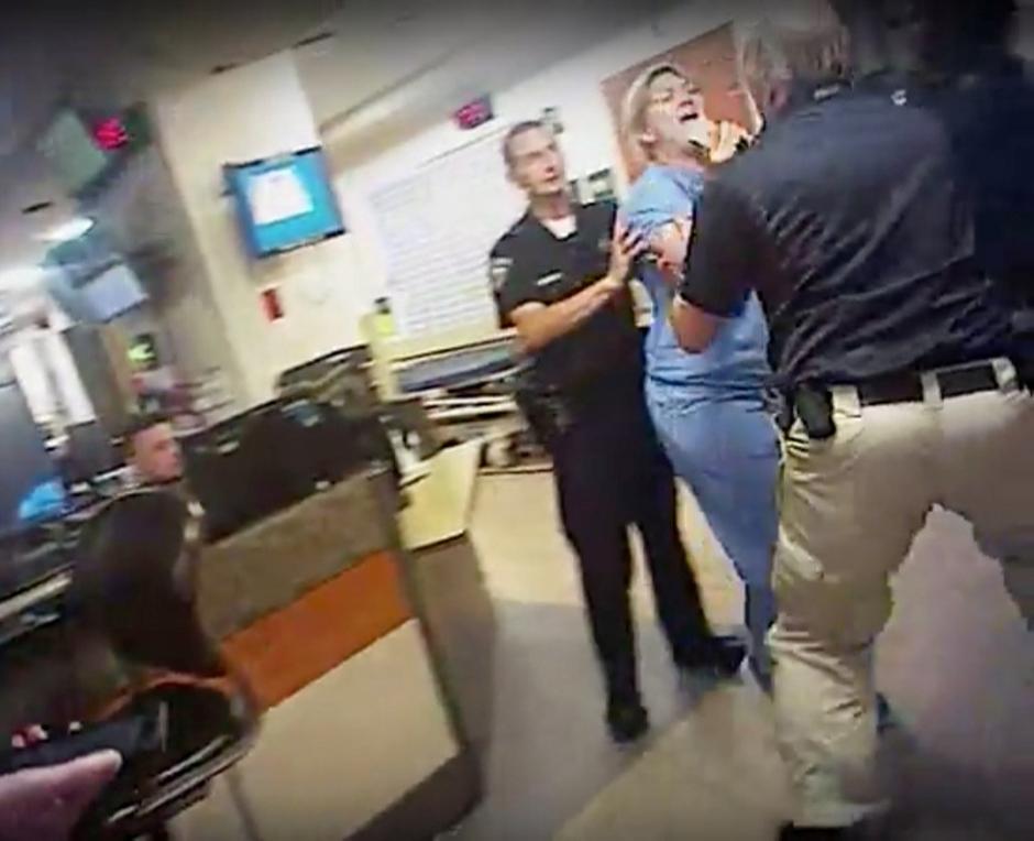 Utah Police Detective Placed on Leave After Violently Detaining Nurse